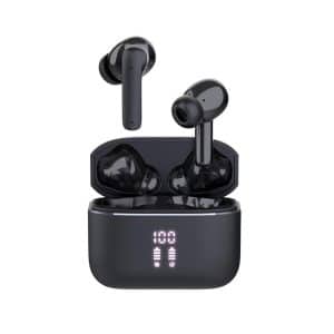 VNKER S27 TWS Bluetooth 5.3 Wireless Earbuds with LED Display & Noise Cancelling